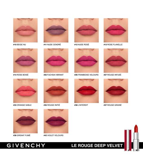 givenchy velvet|givenchy le rouge lipstick.